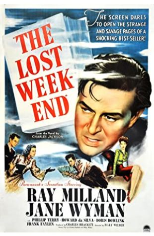 The Lost Weekend Billy Wilder